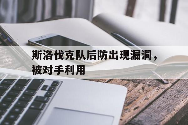 斯洛伐克队后防出现漏洞,被对手利用 斯洛伐克队后防出现漏洞,被对手利用